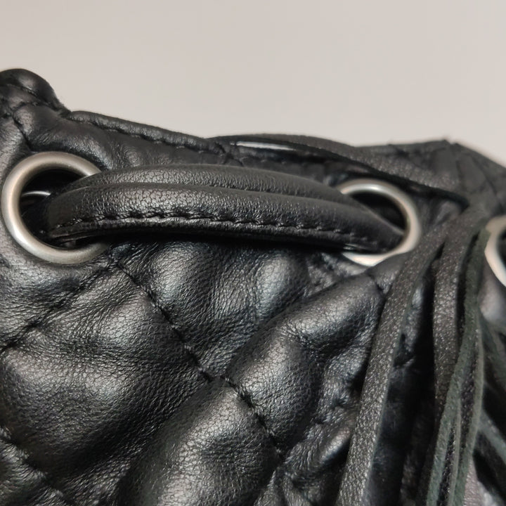 Chanel Paris-Dallas Drawstring Fringe Leather Shoulder Bag