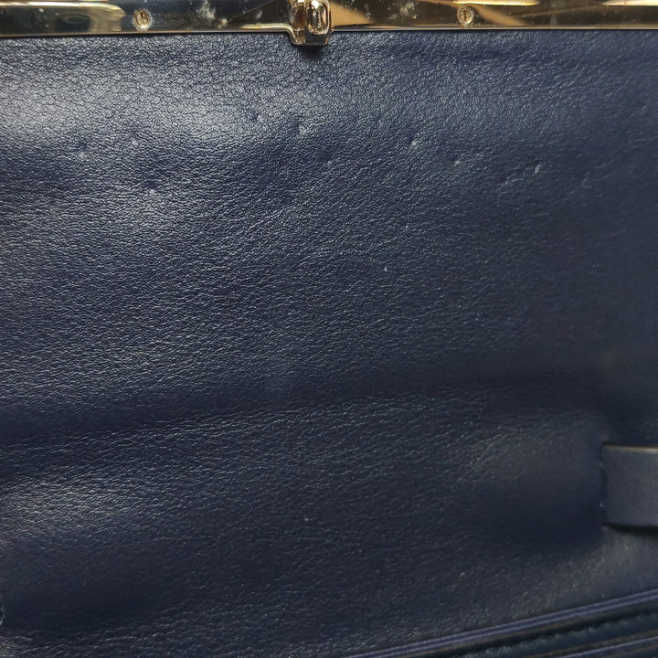 Valentino Cosmos Embroidered Satin Clutch