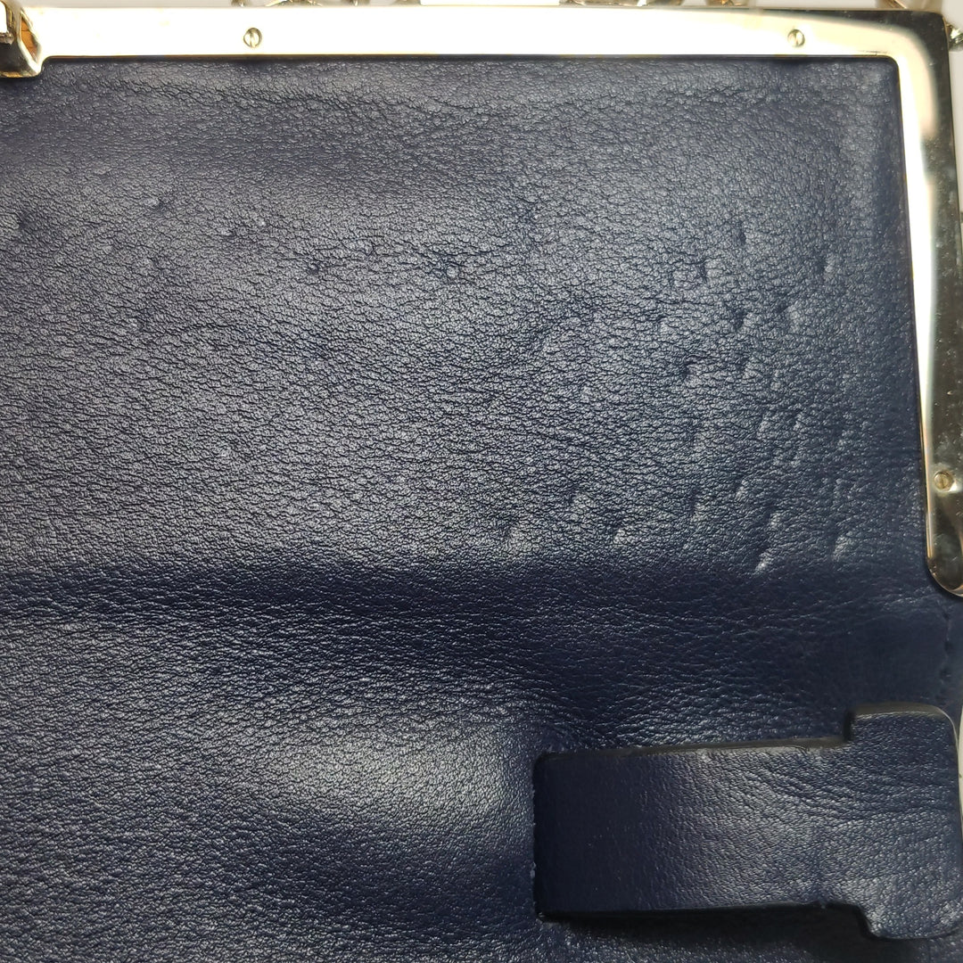 Valentino Cosmos Embroidered Satin Clutch