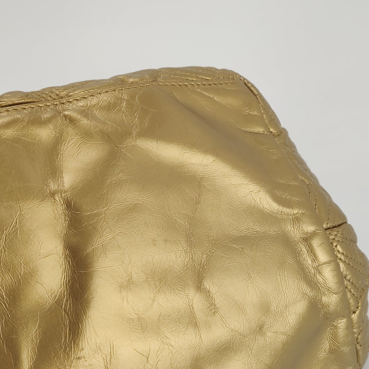Chanel Paris-Venice Ca D’ Oro Embroidered Gold Leather Tote Bag