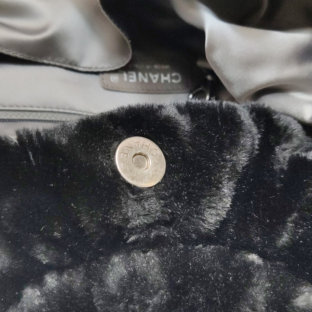 Chanel Black 2way Handbag CC Logo