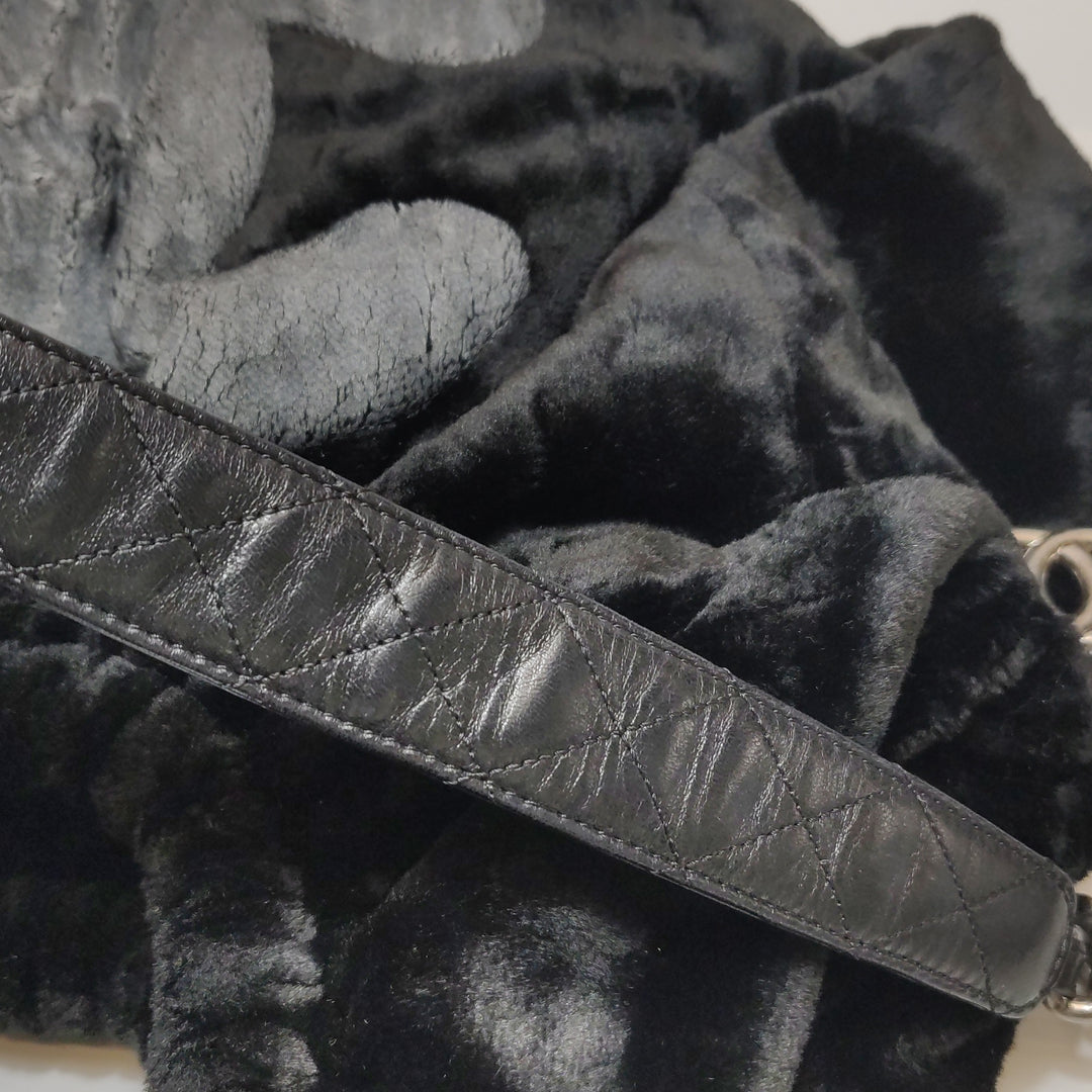 Chanel Black 2way Handbag CC Logo