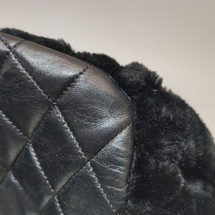 Chanel Black 2way Handbag CC Logo