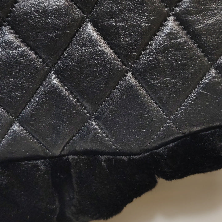 Chanel Black 2way Handbag CC Logo