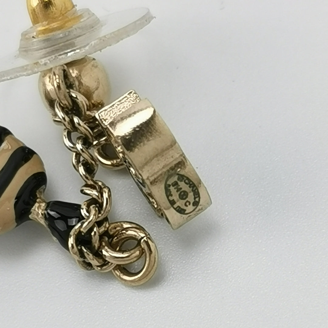 Chanel Melle Coco Marin Doll Pierced Dangle Earrings