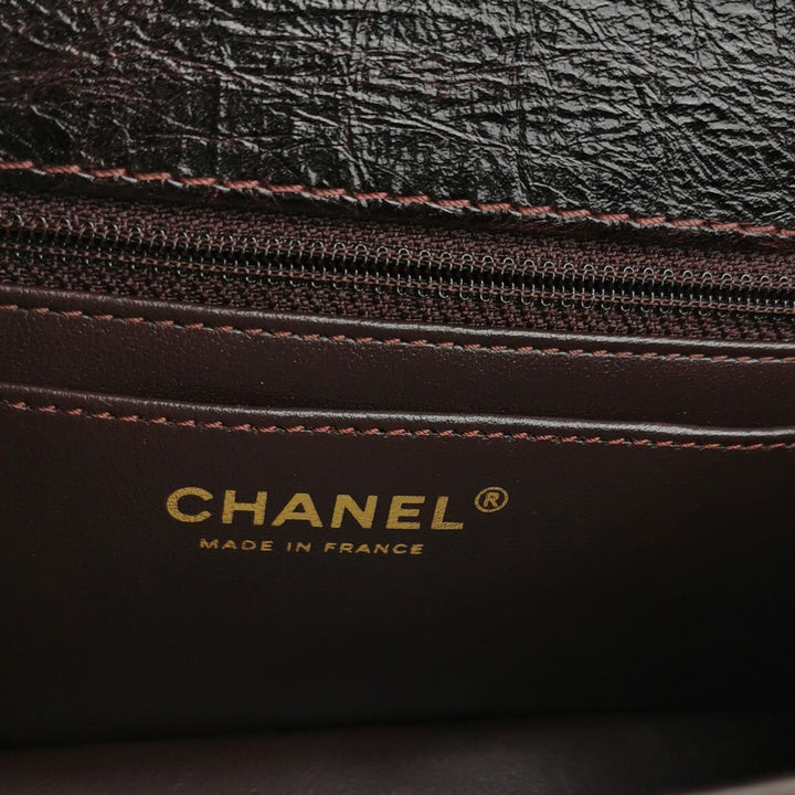 Chanel Aged Calfskin Quilted 2.55 Reissue 225 Flap Dark Burgundy