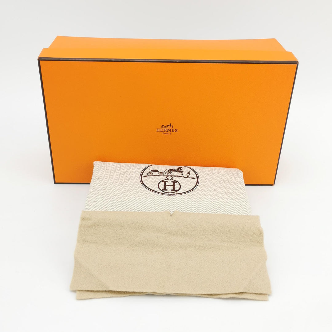 Hermes Kelly Pochette Black Swift Gold Hardware