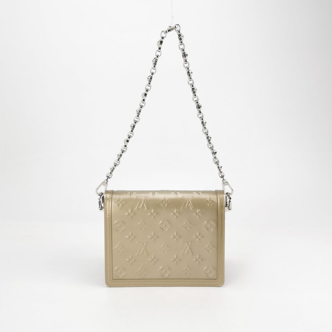 Louis Vuitton Mini Dauphine Shoulder Bag Monogram Leather