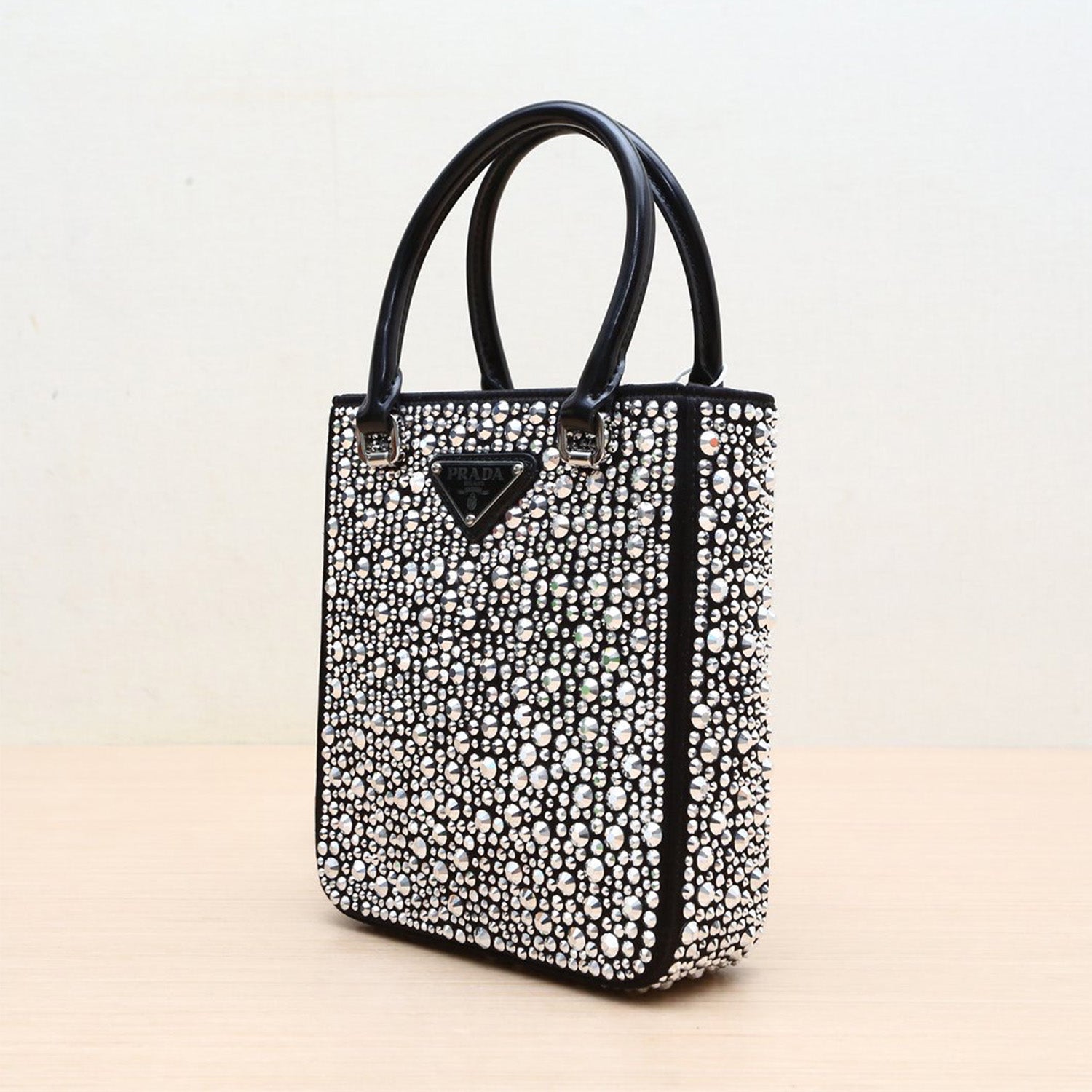 Prada Crystal studded Duchesse Mini bag