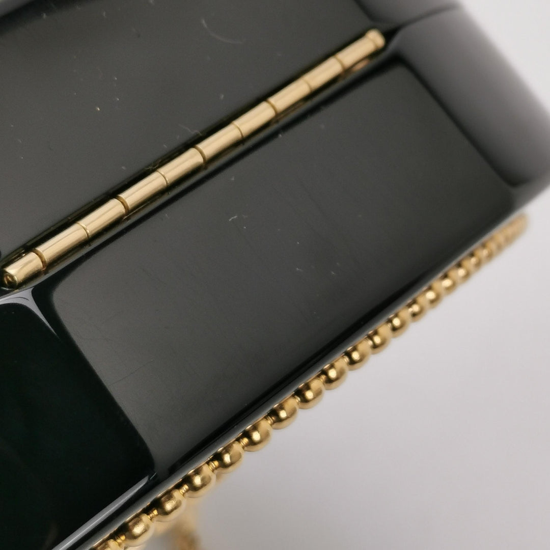 Chanel Minaudière Paris Cruise 2018 Owl Evening Bag In Black and Gold