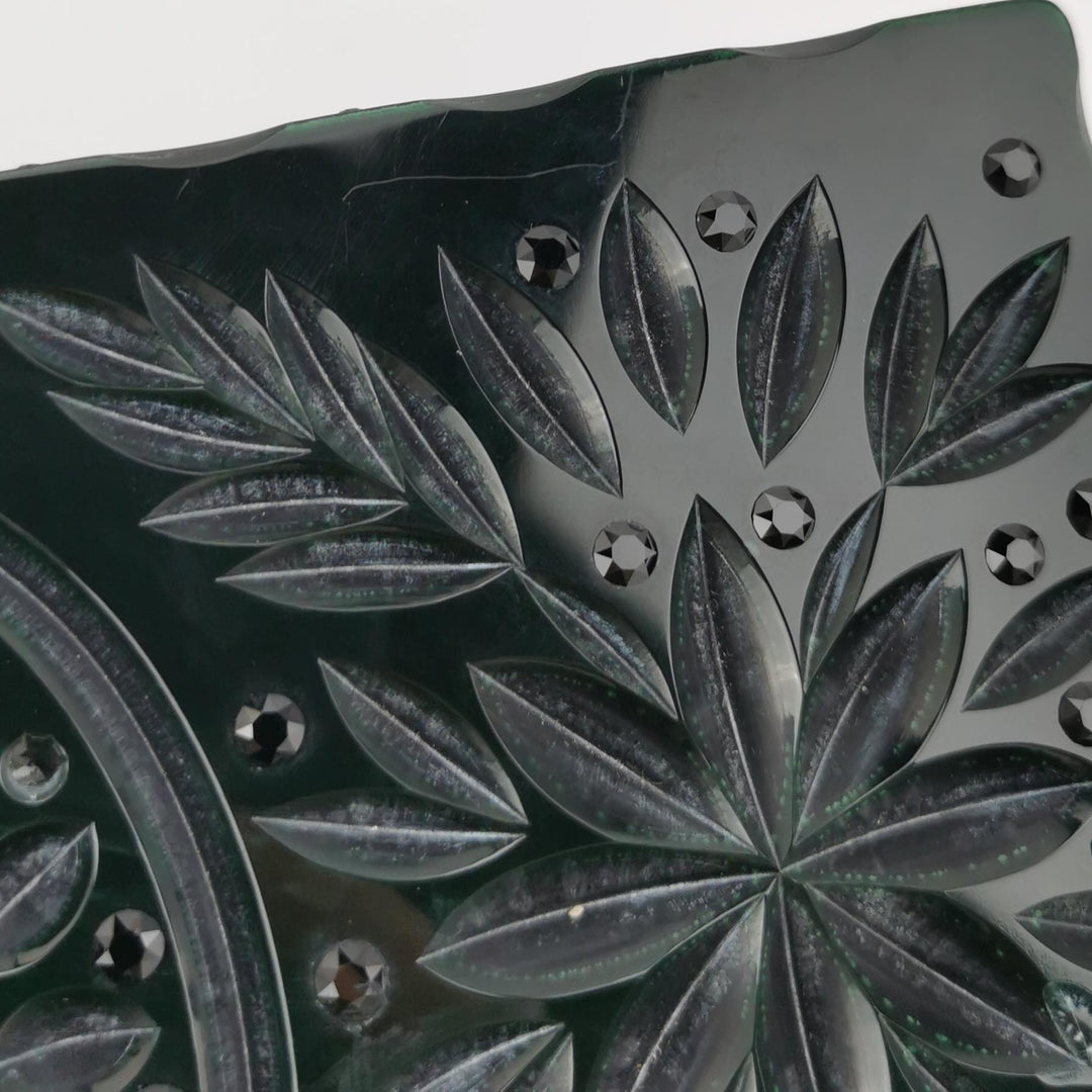 Dolce & Gabbana Sicily Green Box Bag Insect Detail