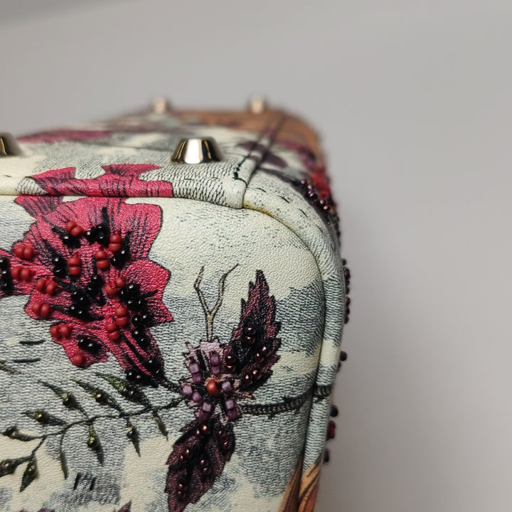 Dior Mini Lady Dior Embroidered PhoenixRed Multicolour