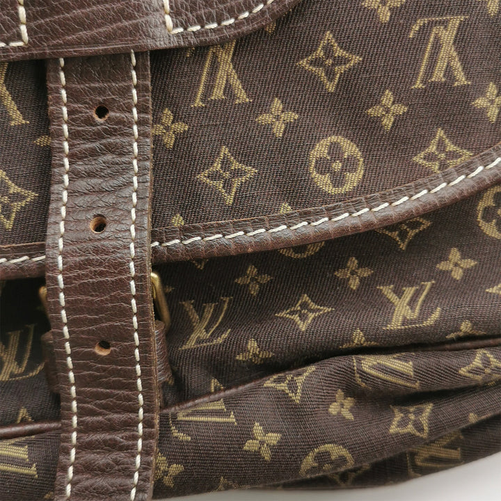 Louis Vuitton Monogram Lin Saumur Brown