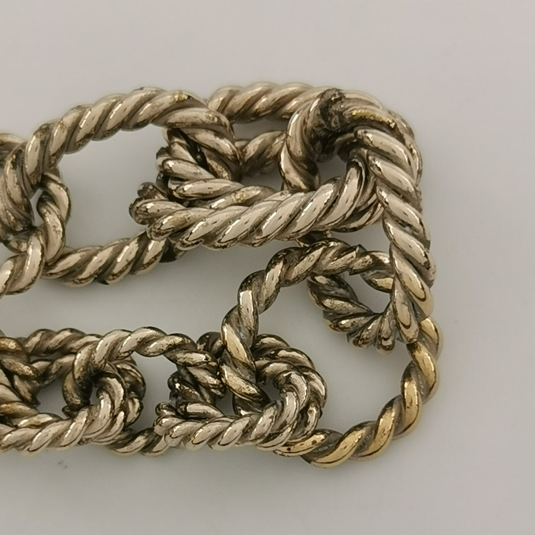 Chanel CC Logo No.5 Red Chain Bracelets