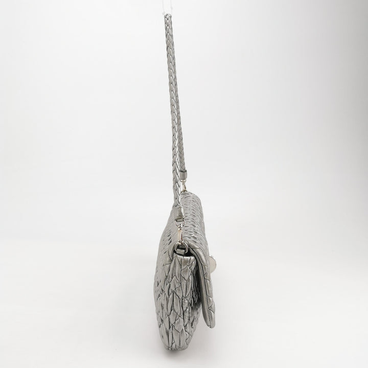Miu Miu Matelasse Nappa Crystal Chain Shoulder Bag
