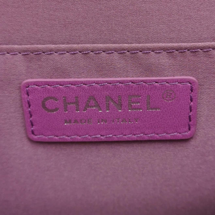 Chanel Camera Case Bag In Pink Purple Patent