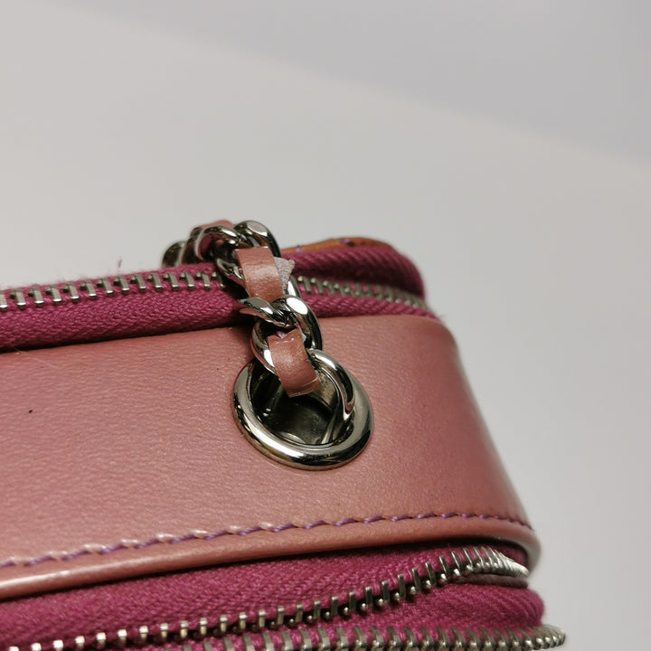 Chanel Camera Case Bag In Pink Purple Patent