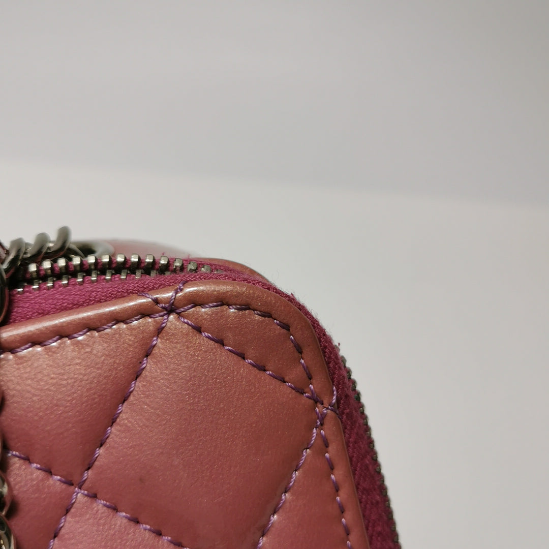 Chanel Camera Case Bag In Pink Purple Patent