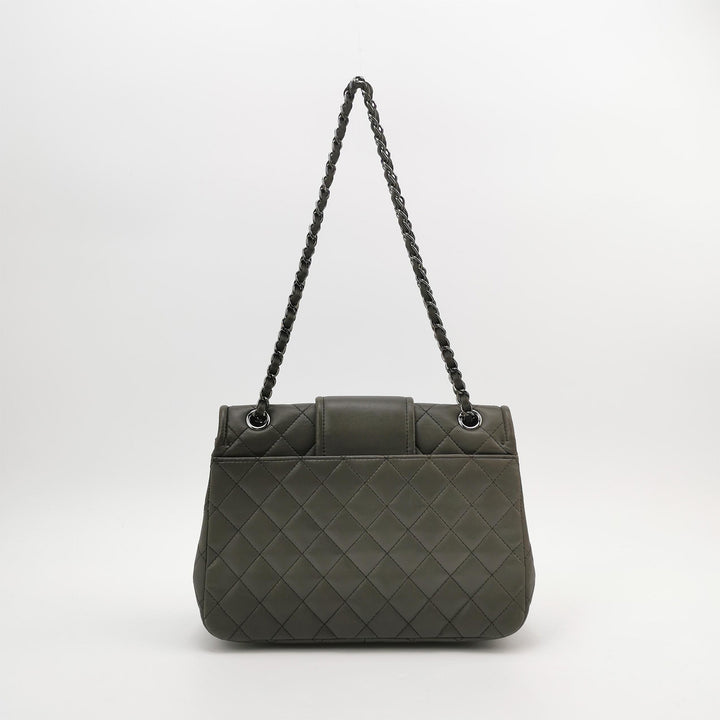 Chanel Quilted Leather Elementary Chic Flap Bag