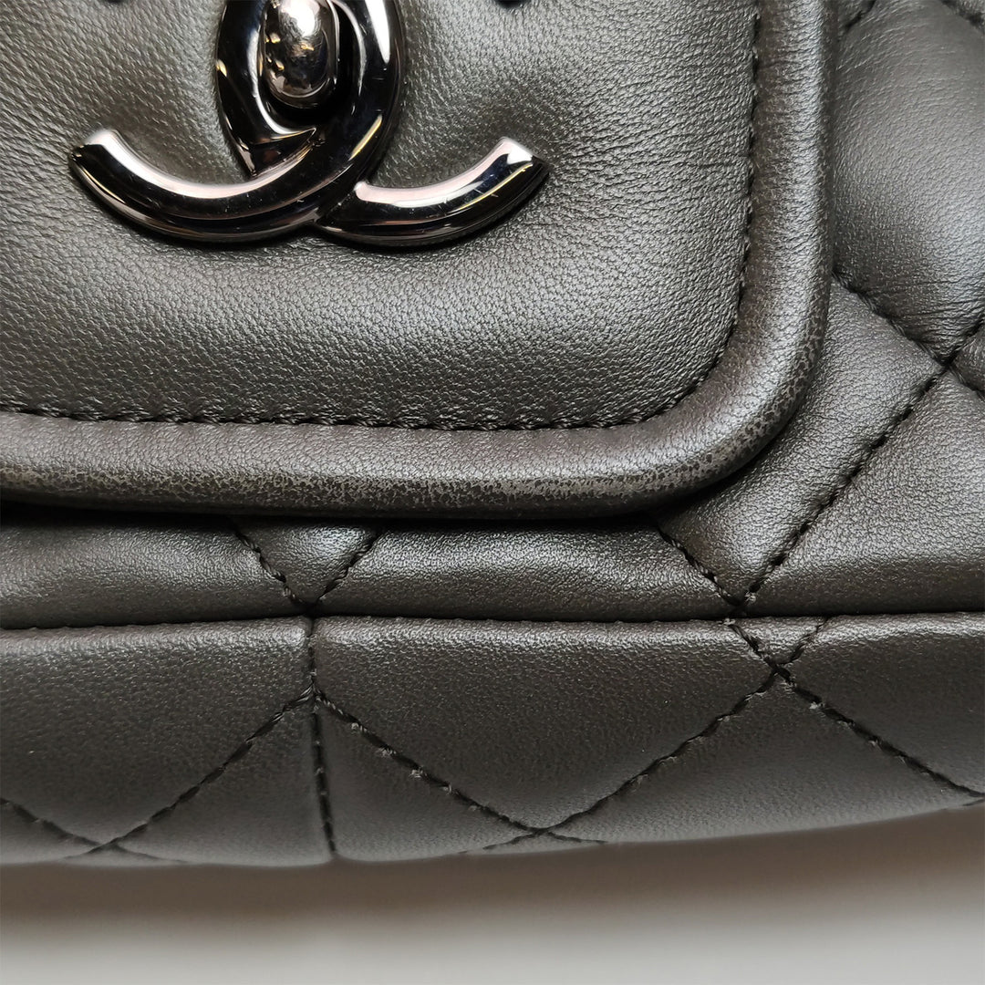 Chanel Quilted Leather Elementary Chic Flap Bag