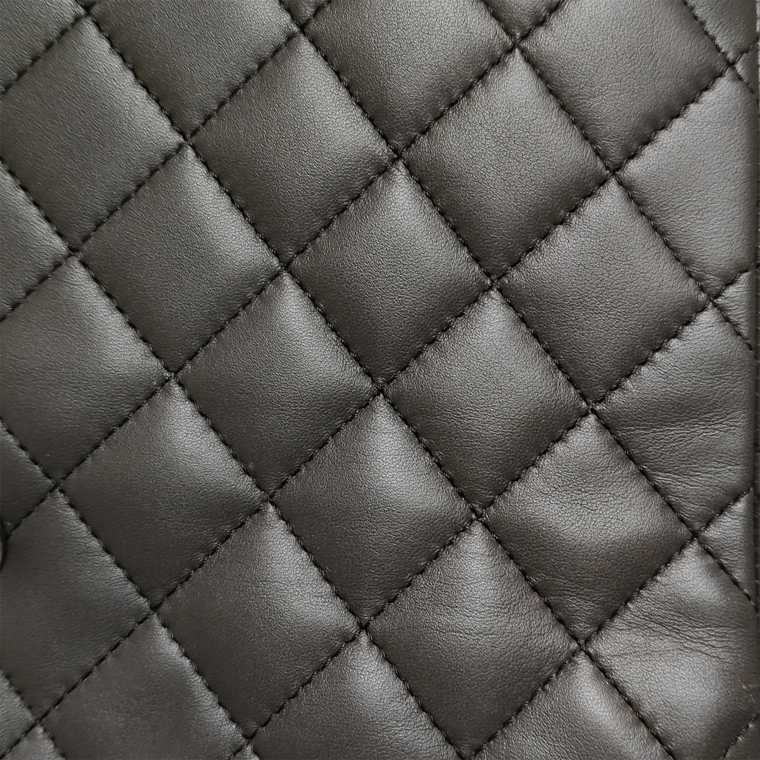 Chanel Quilted Leather Elementary Chic Flap Bag