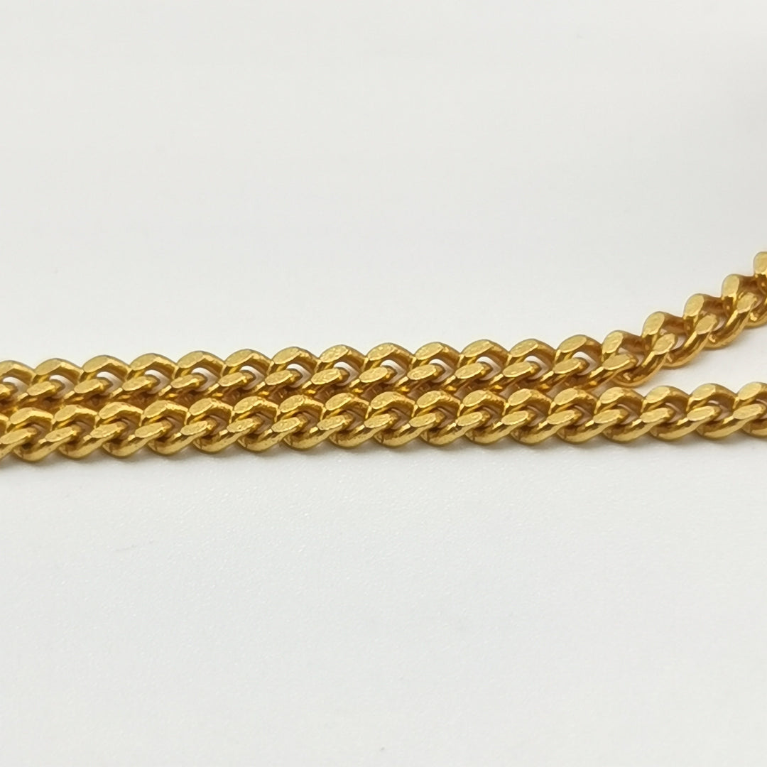 Chanel 98P Vintage Mini Ball With Multi Colour Stones Detail Necklace CC Logo