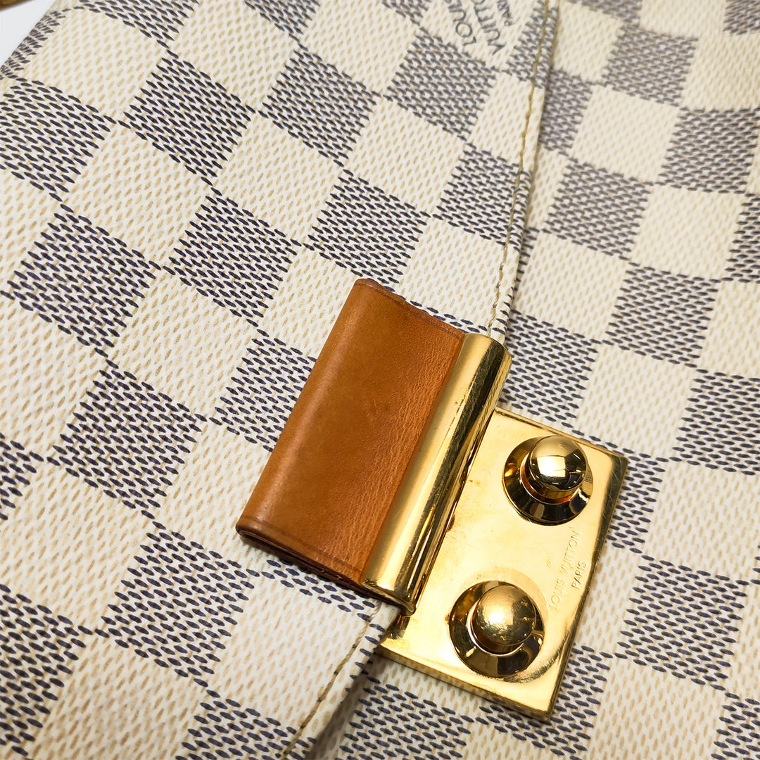 Louis Vuitton Croisette Crossbody bag in Damier Azur Canvas