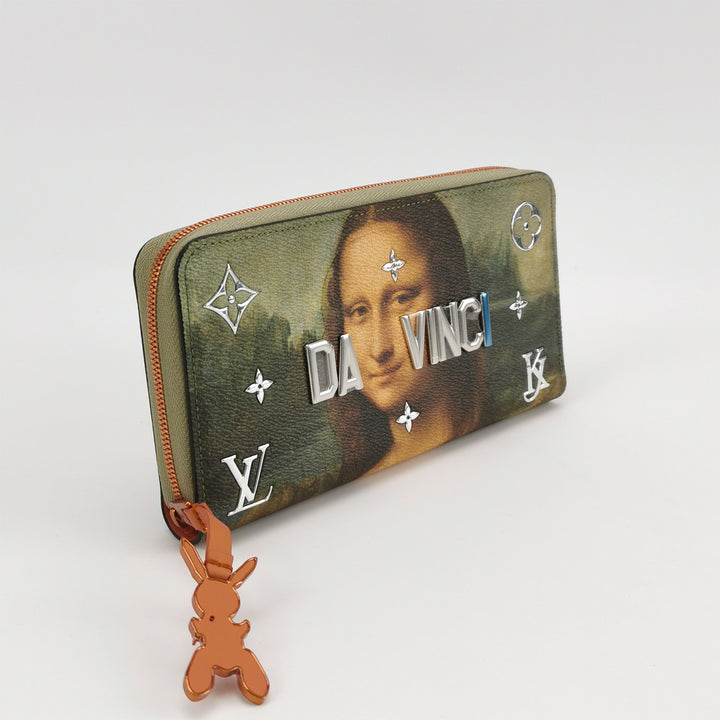 Louis Vuitton Masters Collection da Vinci Mona Lisa Zippy Wallet