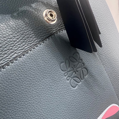 Loewe *Limited Edition* Dumbo Disney Capsule Collection Leather Blue Rucksack Goya Backpack