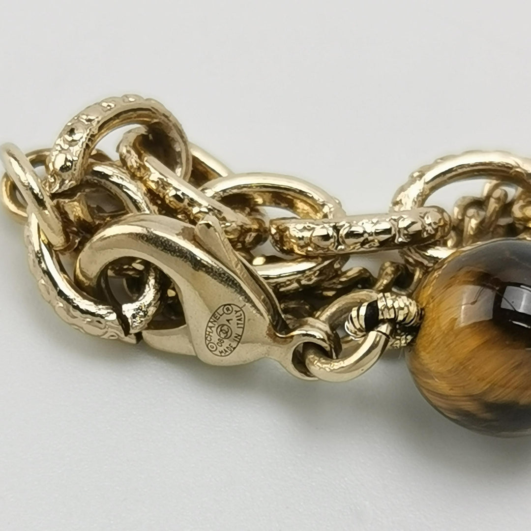 Chanel CC Logo Long Necklace