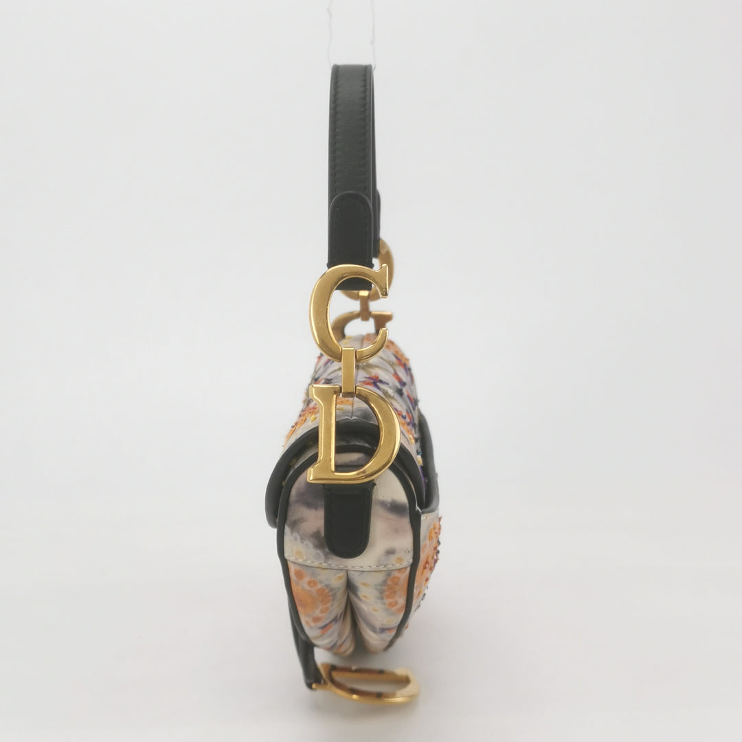 Dior Kaleidiorscopic Mini Saddle Bag