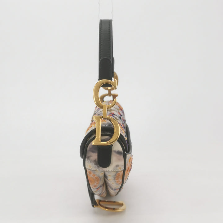 Dior Kaleidiorscopic Mini Saddle Bag
