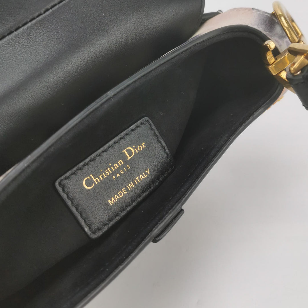 Dior Kaleidiorscopic Mini Saddle Bag