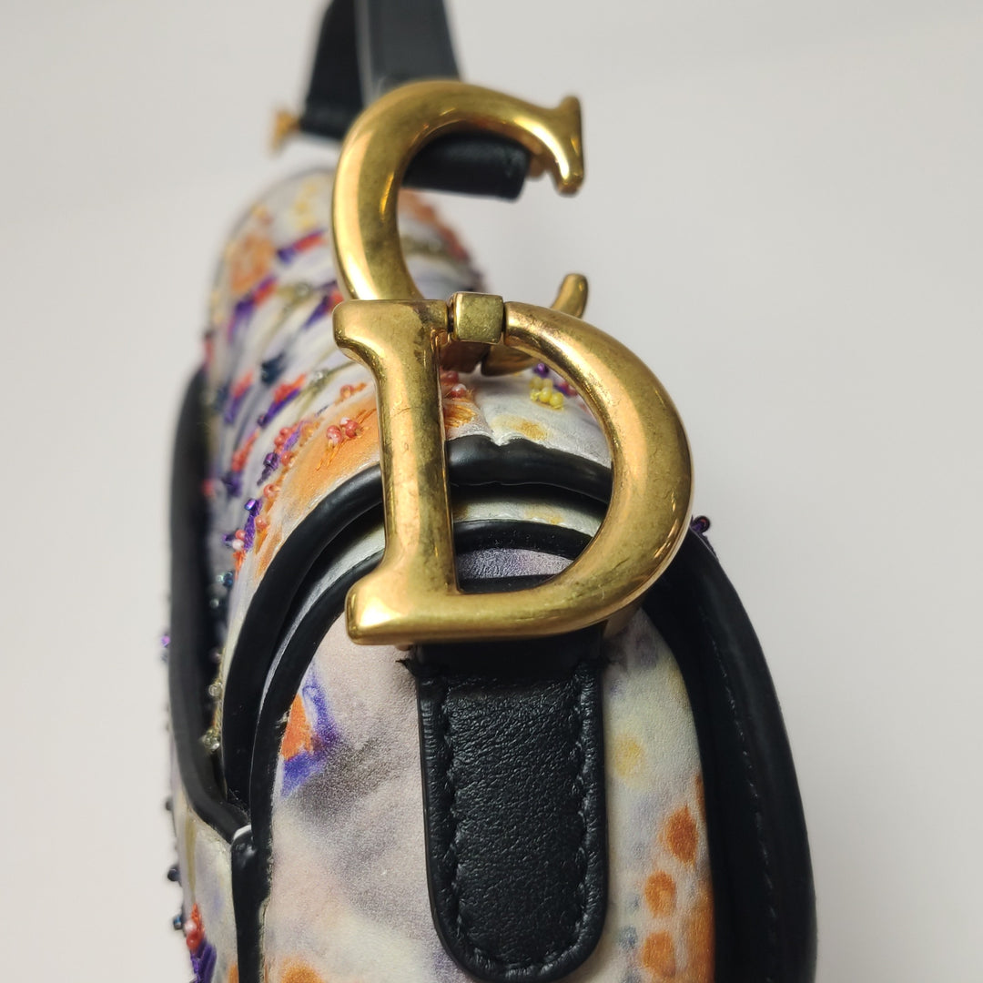 Dior Kaleidiorscopic Mini Saddle Bag