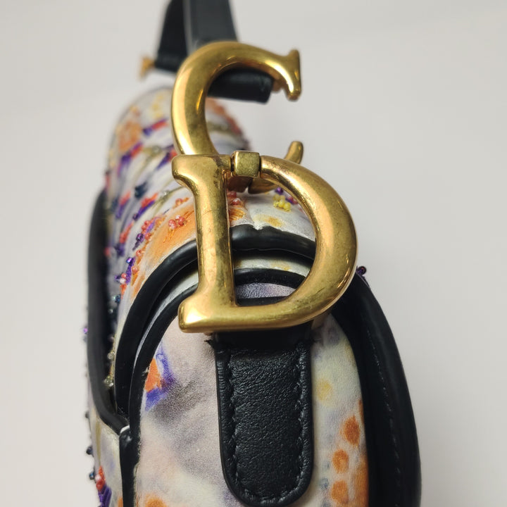 Dior Kaleidiorscopic Mini Saddle Bag