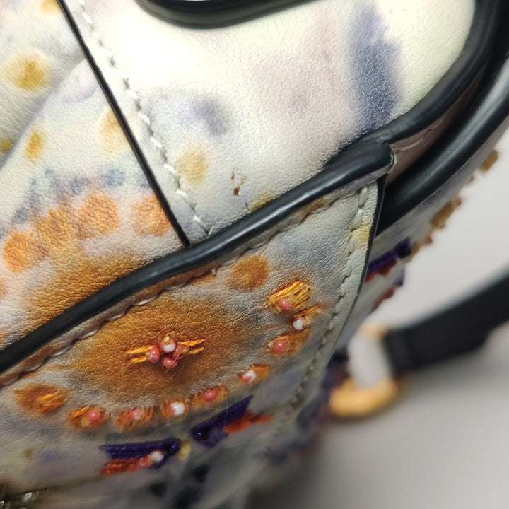 Dior Kaleidiorscopic Mini Saddle Bag