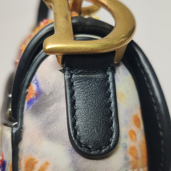 Dior Kaleidiorscopic Mini Saddle Bag