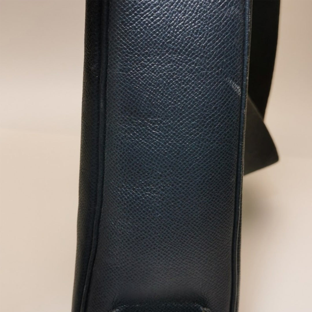 Hermès Vintage Black Ardennes Leather Shoulder Bag