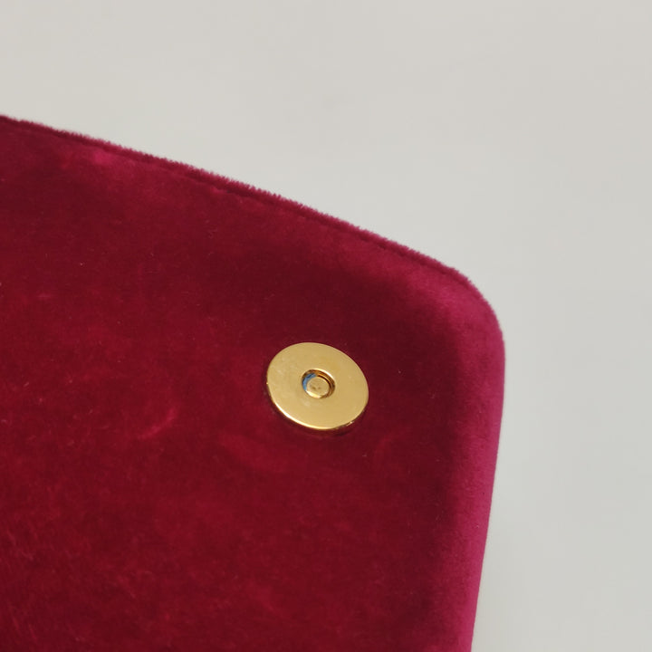 Dolce & Gabbana Velvet Cats Shoulder Bag Multicolor