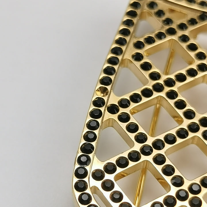 Chanel Métiers d'Art 'Paris-Cosmopolite' Crystal Handbag Brooch