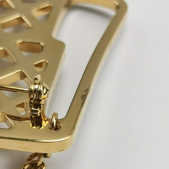 Chanel Métiers d'Art 'Paris-Cosmopolite' Crystal Handbag Brooch