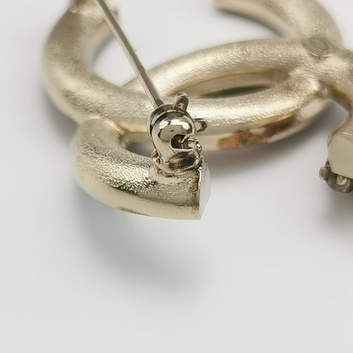 Chanel CC Logo Ladybug Brooch