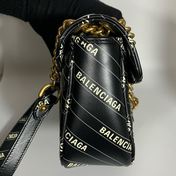 Gucci x Balenciaga Small Marmont Shoulder Bag