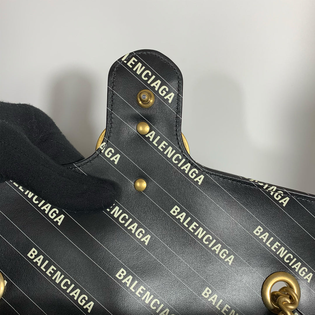 Gucci x Balenciaga Small Marmont Shoulder Bag