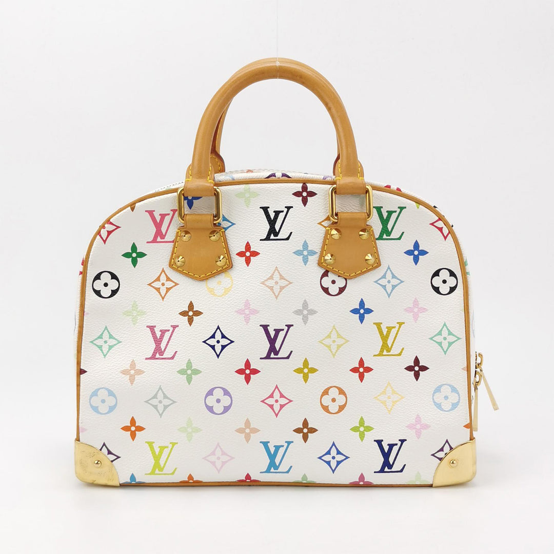 Louis Vuitton Vintage Trouville Multicolour Monogram Canvas Gold Hardware