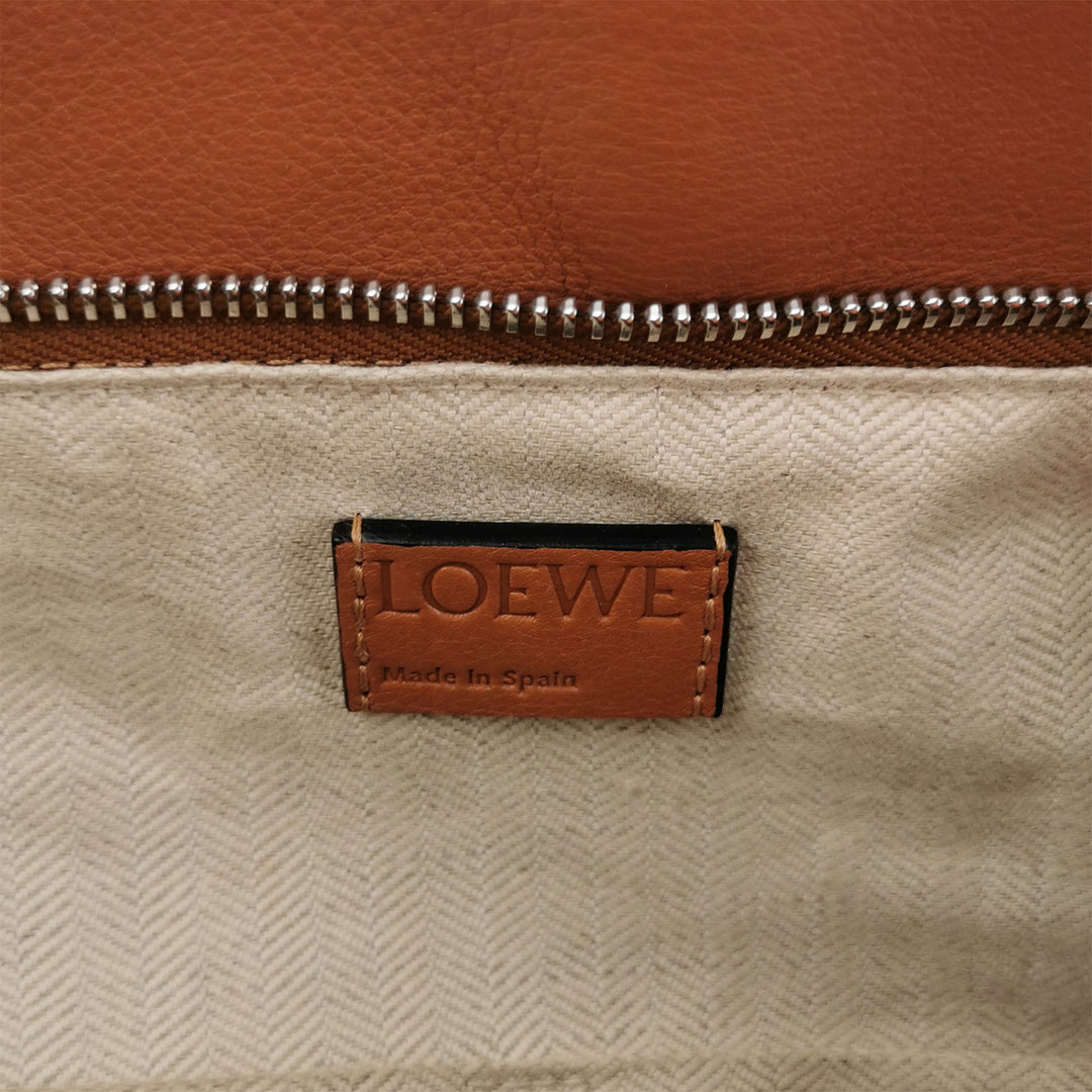 Loewe Limited Edition Calfskin Medium Puzzle Bag Orange Sunset