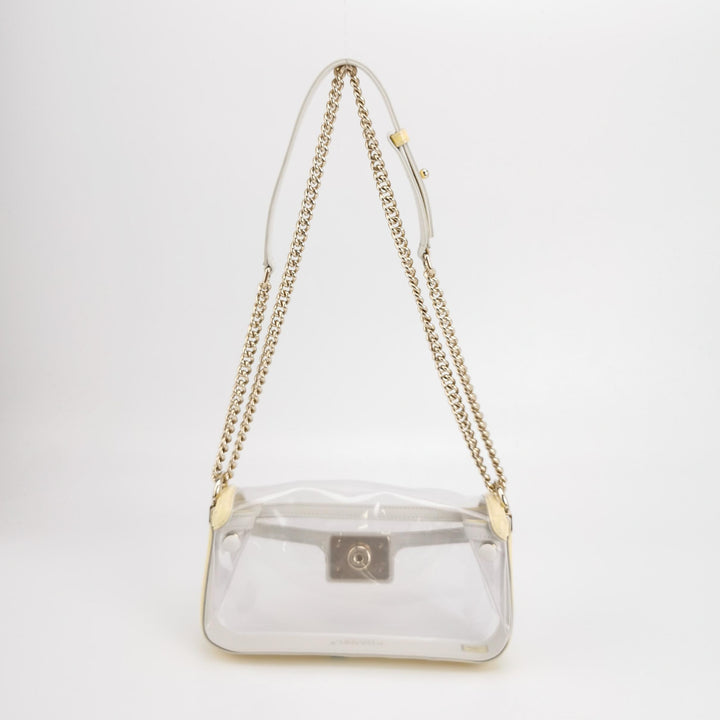 Chanel Small Pastel Yellow PVC Flap Bag Gold Hardware
