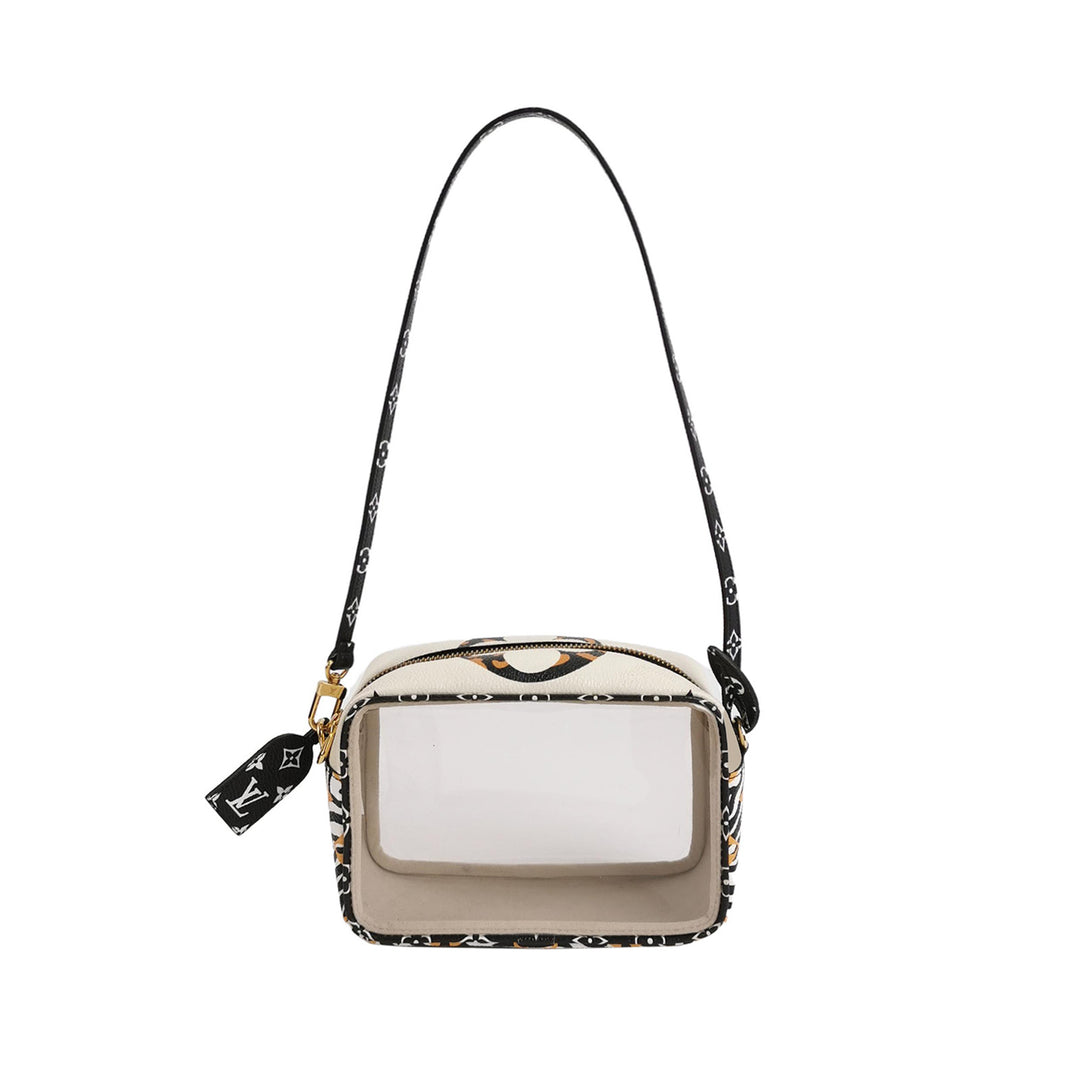 Louis Vuitton Monogram Giant Jungle Beach Pouch Gold Hardware
