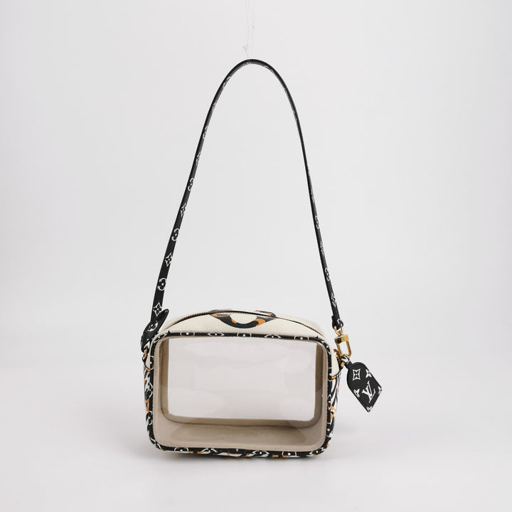 Louis Vuitton Monogram Giant Jungle Beach Pouch Gold Hardware
