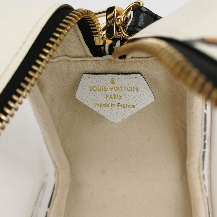 Louis Vuitton Monogram Giant Jungle Beach Pouch Gold Hardware